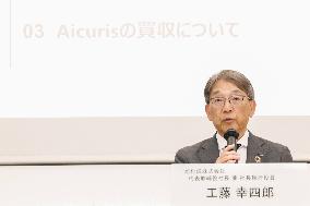 Asahi Kasei Press Conference Regarding Acquisition of Aicuris